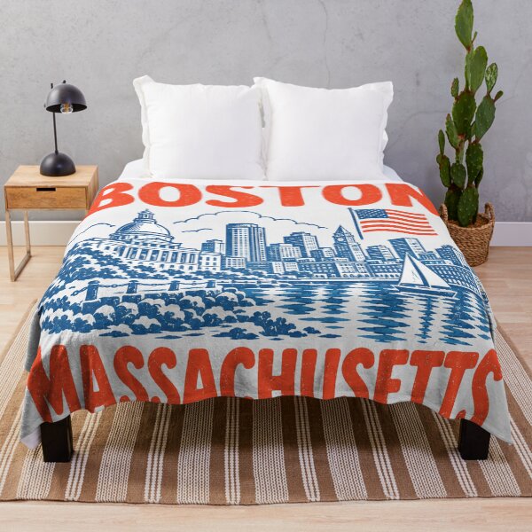 Item preview, Boston Massachusetts Retro City designed and sold by HowToCanadian.