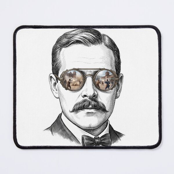 Item preview, The Sundance Kid Bolivian Shootout Shades Reflection designed and sold by Bad-Decisions-Designs.