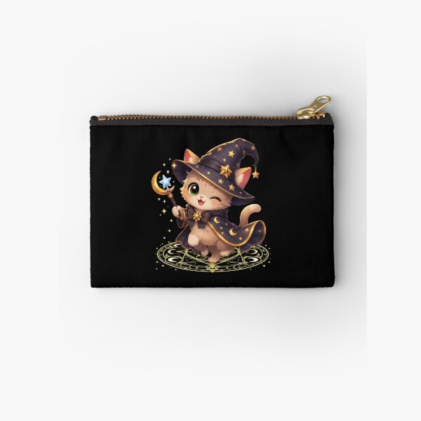 Item preview, Enchanting Witch Cat Magical Circle Art designed and sold by SoyLamderma.