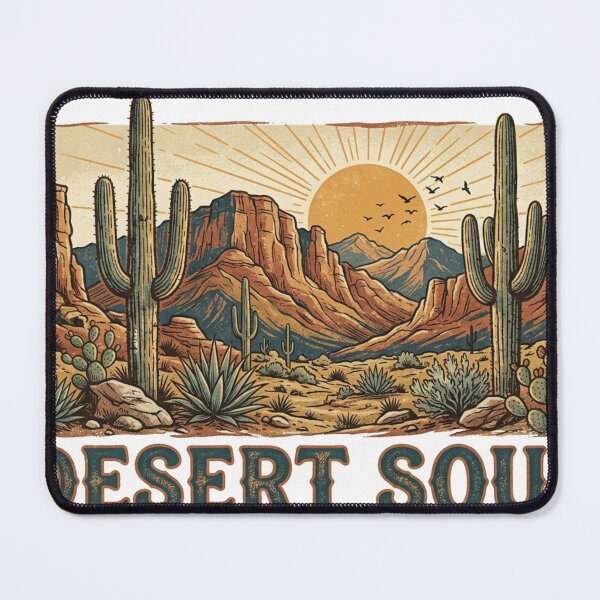 Item preview, Desert Soul Vintage Southwest Cactus Boho Design designed and sold by meghnad.