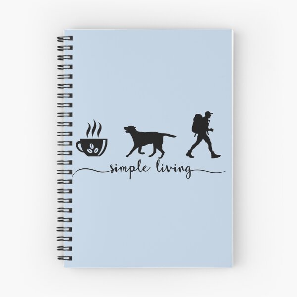 Item preview, Coffee, Dog And Hiking - Simple Living designed and sold by Primroaddesigns.
