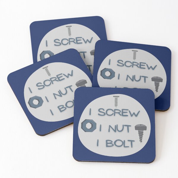 Item preview, I Screw I Nut I Bolt designed and sold by AnulaArt.