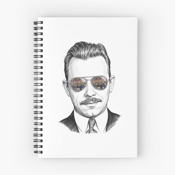 Item preview, John Dillinger Biograph Theater Shades Reflection designed and sold by Bad-Decisions-Designs.
