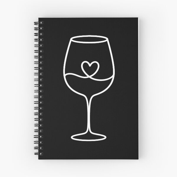 Item preview, Wine Lover Funny Wine Glass Heart designed and sold by LuminOrb.