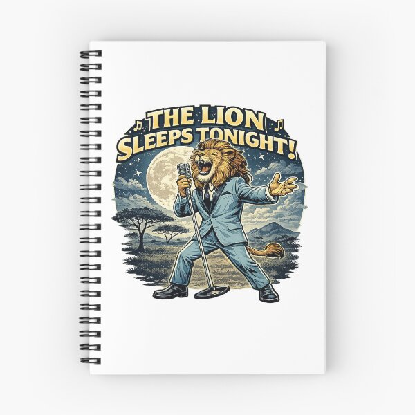 Item preview, The Lion Sleeps Tonight Vintage Singer designed and sold by Bad-Decisions-Designs.