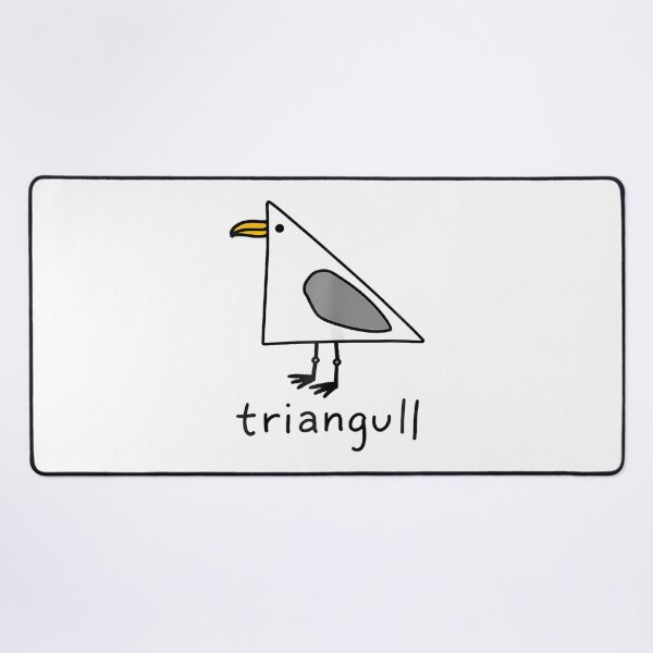 Item preview, Triangull Triangle Seagull Bird Pun Funny designed and sold by Strow--bary.