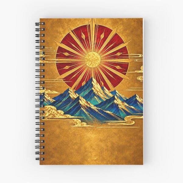 Item preview, The red sunset mountains designed and sold by saranagliccuris.