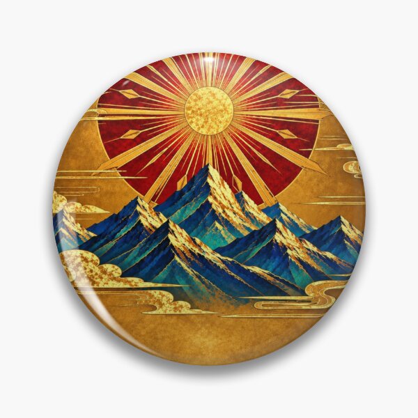 Item preview, The red sunset mountains designed and sold by saranagliccuris.