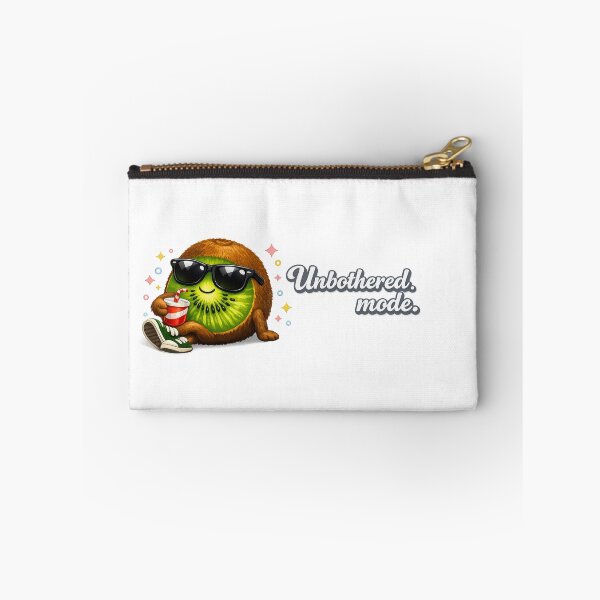 Item preview, Unbothered Mode – Cool Kiwi Pastel Kawaii Cartoon Art designed and sold by Sommium .