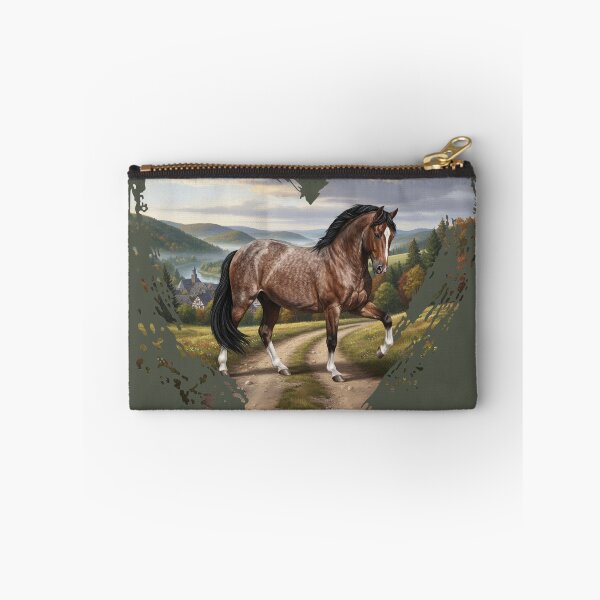 Item preview, An Aegidienberger horse, a heart, and a German landscape designed and sold by Cheval-de-coeur.