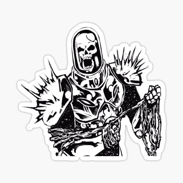 Sticker Ghost Rider Redbubble