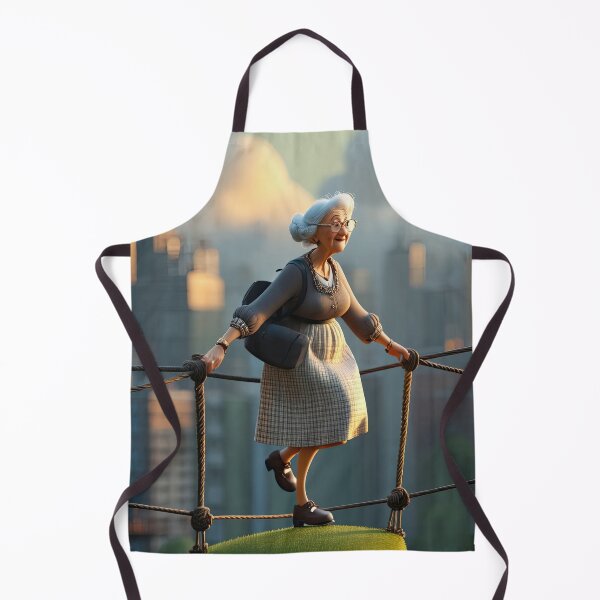 Item preview, Old Fart walking on a highwire designed and sold by Colin Bentham.