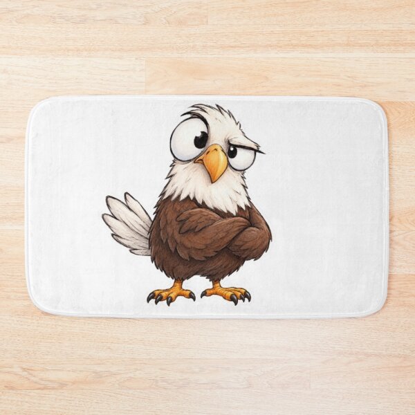 Item preview,  Spongebob-Style Skeptical Eagle  designed and sold by Snurly.