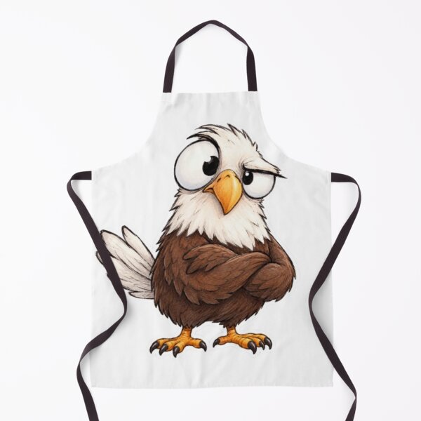Item preview, Spongebob-Style Skeptical Eagle designed and sold by Snurly.