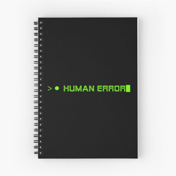 Item preview, Human Error — Modern Survival Humor-Human State Collection designed and sold by N72 Heritage.