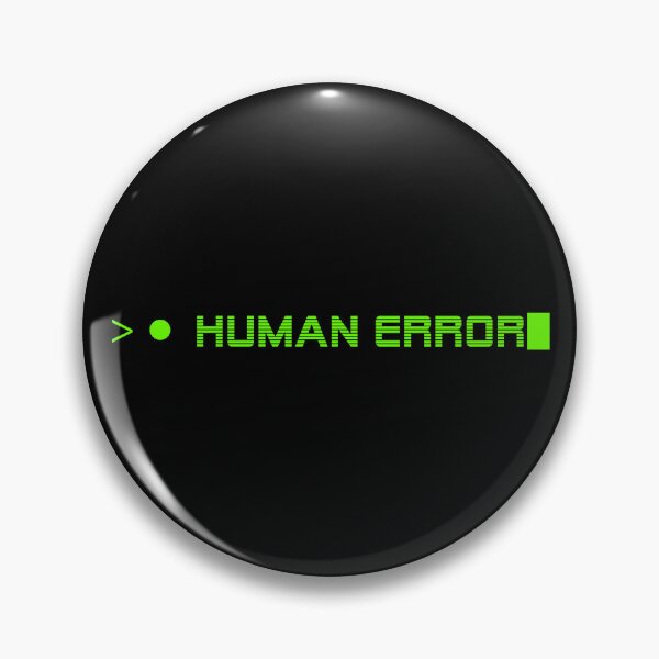 Item preview, Human Error — Modern Survival Humor-Human State Collection designed and sold by N72 Heritage.