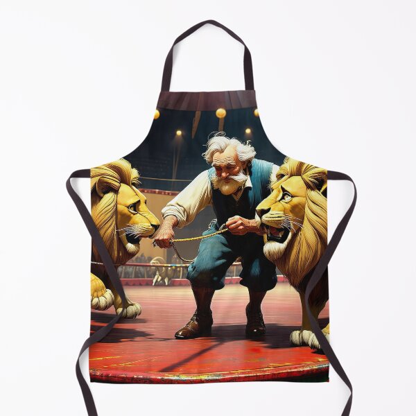 Item preview, Old Fart as a lion tamer designed and sold by Colin Bentham.