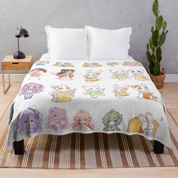 Artikelvorschau, Niedliches Kawaii-Anime-Chibi-Mädchen-Sticker-Set entworfen und verkauft von Founderpallavi.