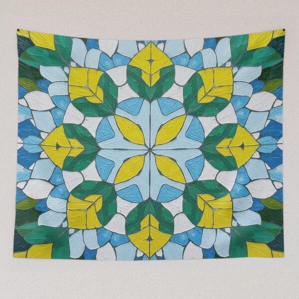 Item preview, Mandala Leaf designed and sold by Wordsmith-Cafe.