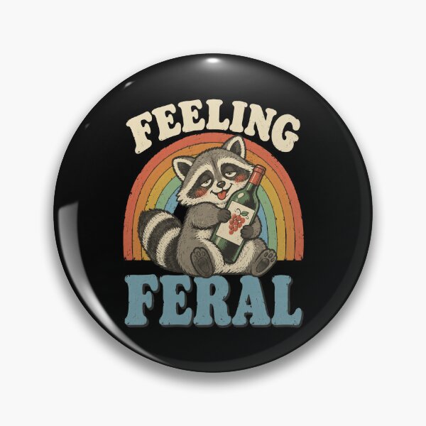 Item preview, Wine Lover Feeling Feral Funny Wine Humor designed and sold by LuminOrb.