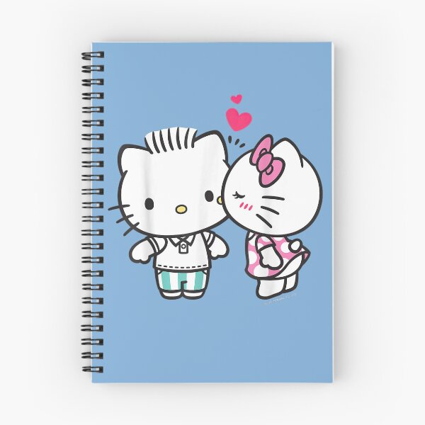 Item preview, Cute Kawaii Cartoon Cat Couple Love Graphic Shirt designed and sold by Phirivey.
