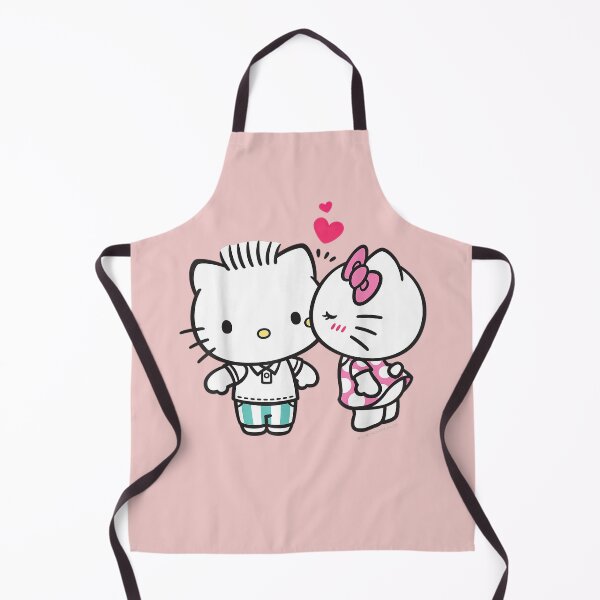 Item preview, Cute Kawaii Cartoon Cat Couple Love Graphic Shirt designed and sold by Phirivey.