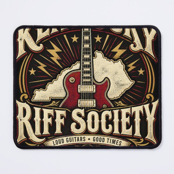 Item preview, Kentucky Riff Society – Vintage Southern Rock Guitar Design designed and sold by fordogg 3.