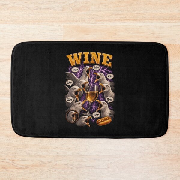 Item preview, Wine Lover seagulls Wine Drinking Wine Humor designed and sold by LuminOrb.