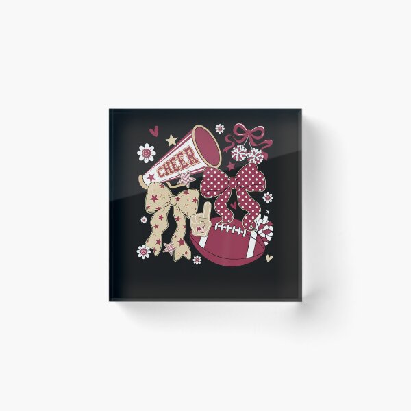 Item preview,  Maroon Game Day Football Cheer Up Coquette Touchdown Season designed and sold by Strow--bary.