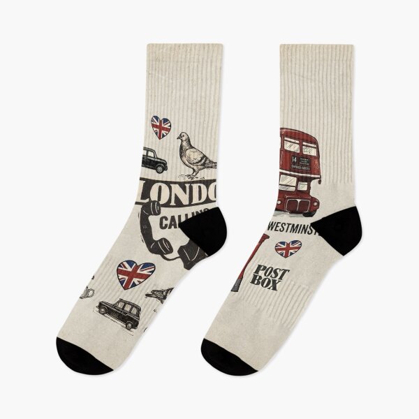 Item preview, London icons collage designed and sold by oliver polanski.