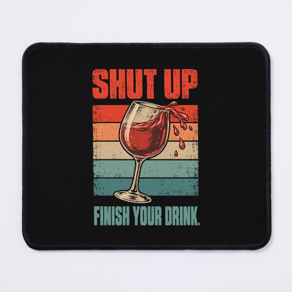 Item preview, Wine Lover Funny Wine Glass Humor designed and sold by LuminOrb.