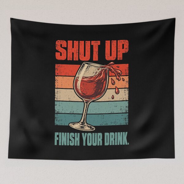 Item preview, Wine Lover Funny Wine Glass Humor designed and sold by LuminOrb.