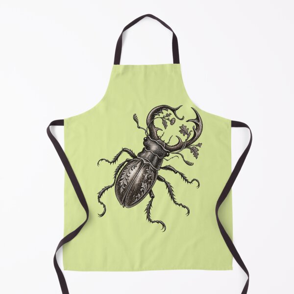 Item preview, Ornate Stag Beetle Vintage Engraving designed and sold by CJLindy.