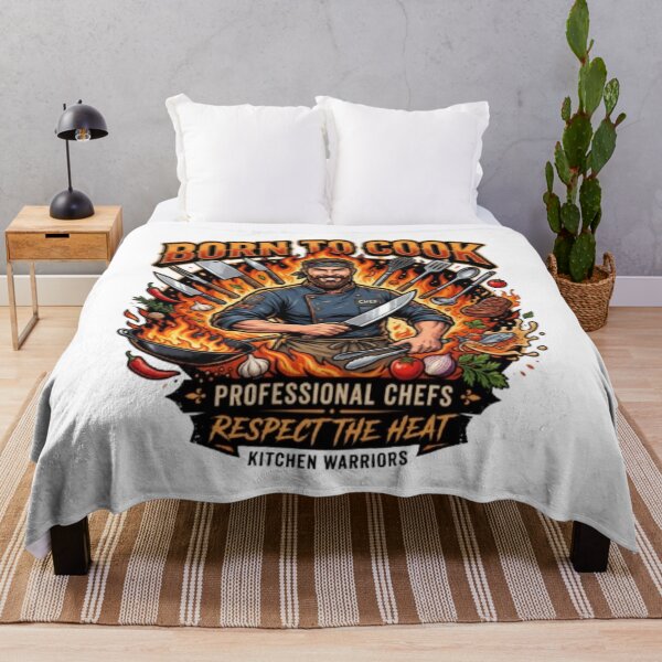 Item preview, Born to Cook – Chef Life Professional Cooking T-Shirt designed and sold by PixelStyle Studio.