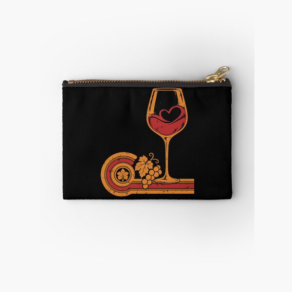 Item preview, Wine Lover Wine Glass Red Wine Heart designed and sold by LuminOrb.