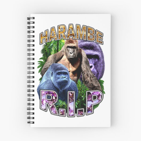 Item preview, Vintage Hip Hop Tribute Design Honoring Harambe designed and sold by ImbueArts.