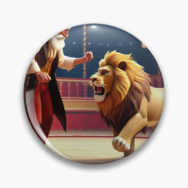 Item preview, Old Fart as a lion tamer designed and sold by Colin Bentham.