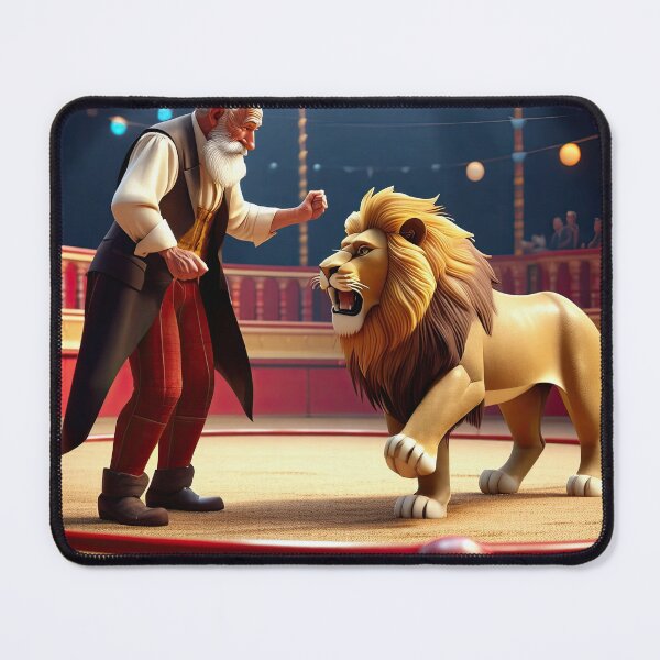 Item preview, Old Fart as a lion tamer designed and sold by Colin Bentham.