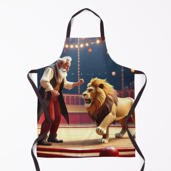 Item preview, Old Fart as a lion tamer designed and sold by Colin Bentham.