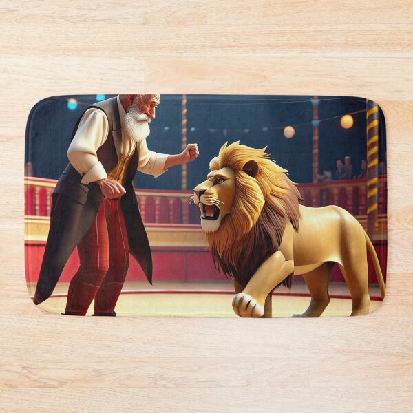 Item preview, Old Fart as a lion tamer designed and sold by Colin Bentham.