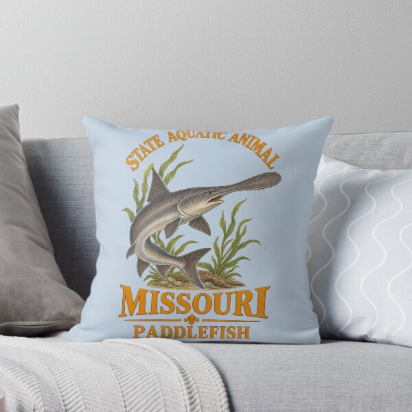 Item preview, Show-Me Region Paddlefish Aquatic-Wildlife designed and sold by taiche.