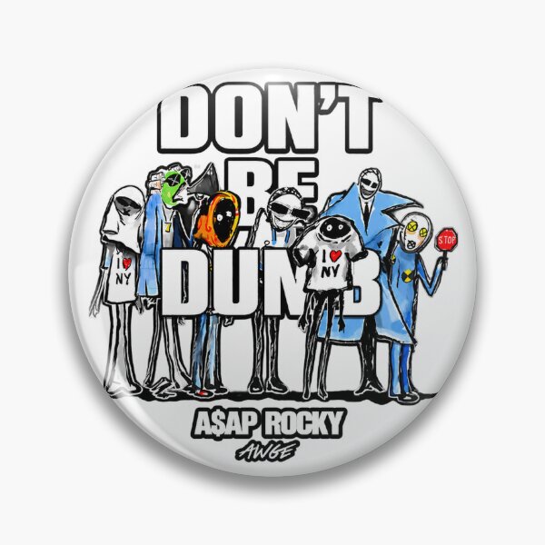 Item preview, Asap Rocky Announces The Dont Be Dumb Tour Concert Design designed and sold by ImbueArts.