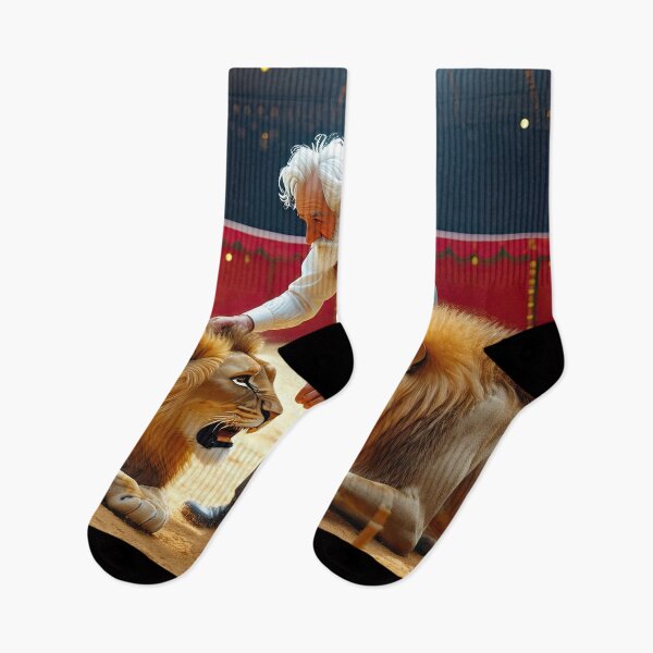 Item preview, Old Fart as a lion tamer designed and sold by Colin Bentham.