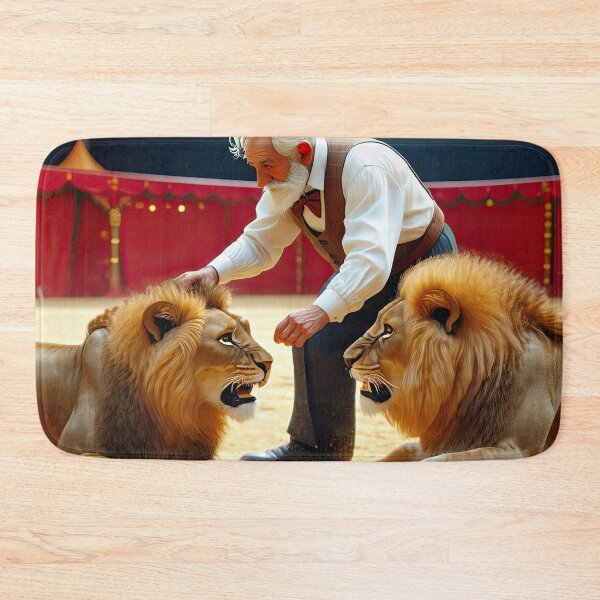 Item preview, Old Fart as a lion tamer designed and sold by Colin Bentham.
