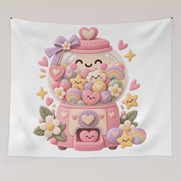 Item preview,  Cute Pastel Kawaii Positive Vibes Design designed and sold by PlayfulMindArt.