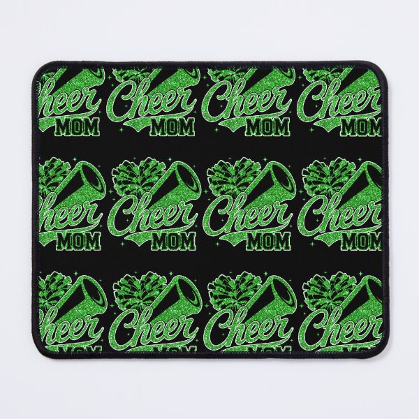 Item preview, Cheer Mom Green Cheerleader Game Day Cheer Mama Football  designed and sold by Strow--bary.