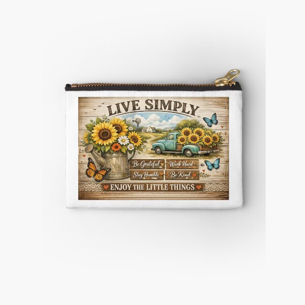 Item preview, Live Simply Sunflower Farmhouse designed and sold by ArtlightStudio.