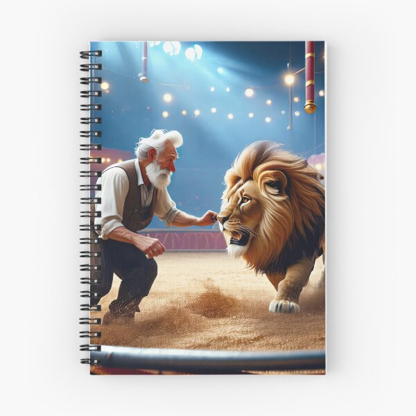 Item preview, Old Fart as a lion tamer designed and sold by Colin Bentham.