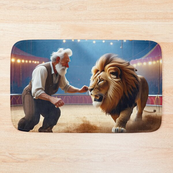 Item preview, Old Fart as a lion tamer designed and sold by Colin Bentham.