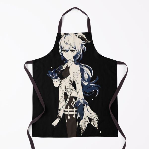 Item preview, Ganyu Genshin Impact Sumi-e Anime Gaming Streetwear Tee designed and sold by Senpaiwaves.